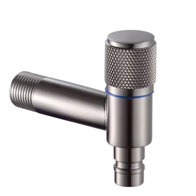 ਵਿਸਤ੍ਰਿਤ Knurled Knob ਵਾਸ਼ਿੰਗ ਮਸ਼ੀਨ ਵਾਟਰ ਸਟਾਪ ਵਾਲਵ